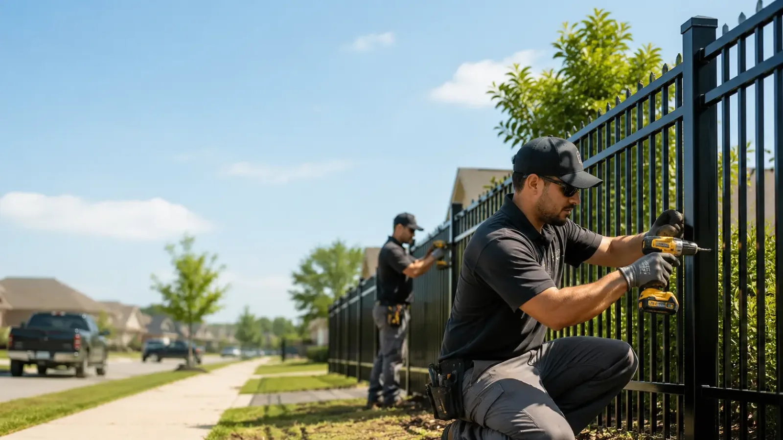 Metal Fence Installation in Barco, NC